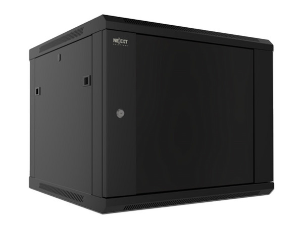 Gabinete Rack de Servidores Nexxt de 15U para montaje en pared, hasta 60kg. Color Negro.
