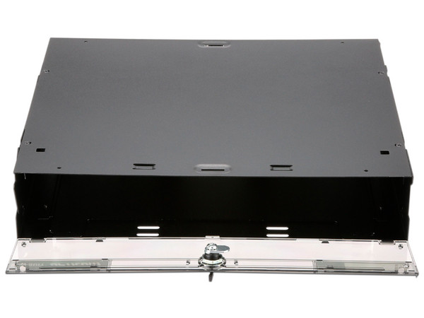 Panel de Distribución de Fibra Óptica Panduit Opticom, Hasta 6 Placas FAP o FMP, 2UR, Color Negro.