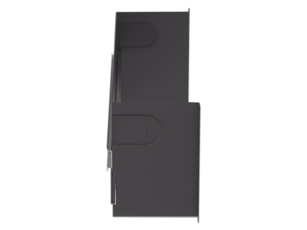 Soporte Para Instalar Equipos de Montaje Panduit en Riel DIN de 4UR, Color Negro.