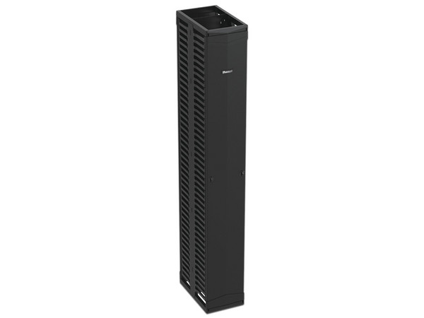 Organizador Vertical Panduit PatchRunner, Doble (Frontal y Posterior), Para Rack Abierto de 45 Unidades, 12