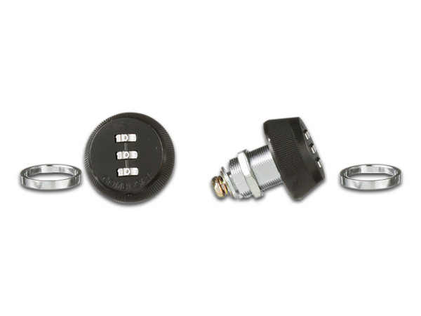 Chapa de Combinación de Dígitos Panduit PZWMC-CL para uso con Gabinetes PanZone de Panduit.