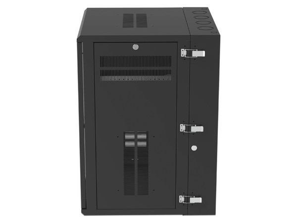 Gabinete Panduit de Pared para Servidores, Rack de 18U y 19 pulgadas. Color Negro.