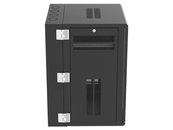 Gabinete Panduit de Pared para Servidores, Rack de 18U y 19 pulgadas. Color Negro.