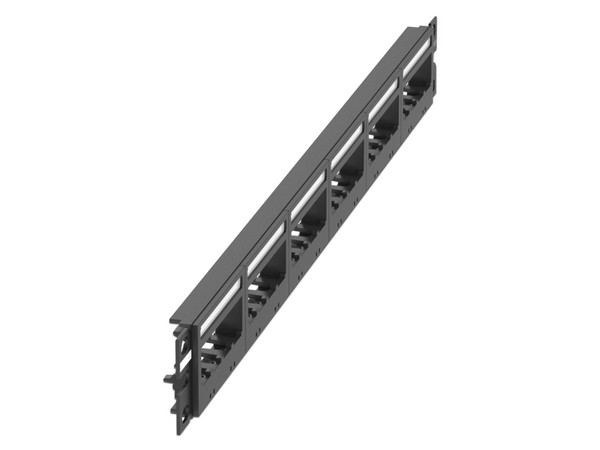 Panel de parcheo Panduit de 24 puertos, sin blindaje, 1UR.