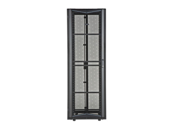 Gabinete Panduit FlexFusion para Centros de Datos, 42 UR, 800 mm de Ancho, 1070 mm de Profundidad, Fabricado en Acero, Color Negro.