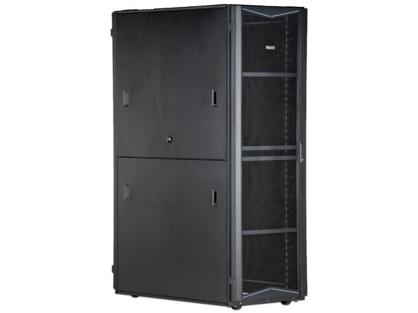 Gabinete Rack Para Servidor Panduit FlexFusion, 42UR, Soporta hasta 1591kg, Color Negro.