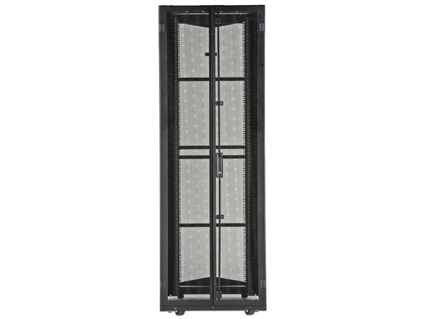 Gabinete Rack Para Servidor Panduit FlexFusion, 42UR, Soporta hasta 1591kg, Color Negro.