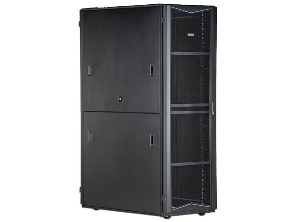 Gabinete FlexFusion PANDUIT XG84522BS0001 para Centros de Datos, 45 UR, 800 x 1200 mm, Fabricado en Acero. Color Negro.