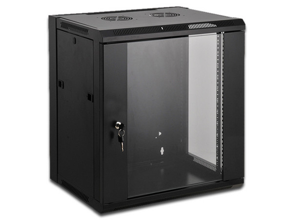 Gabinete de pared Saxxon SE540601, 6UR, capacidad de carga de hasta 60 kg.