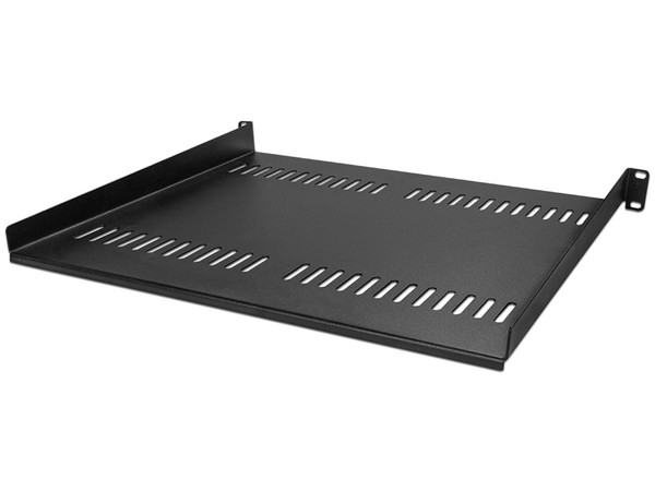 Charola Estante Ventilado de 1U para Gabinete Rack de Servidores de 16