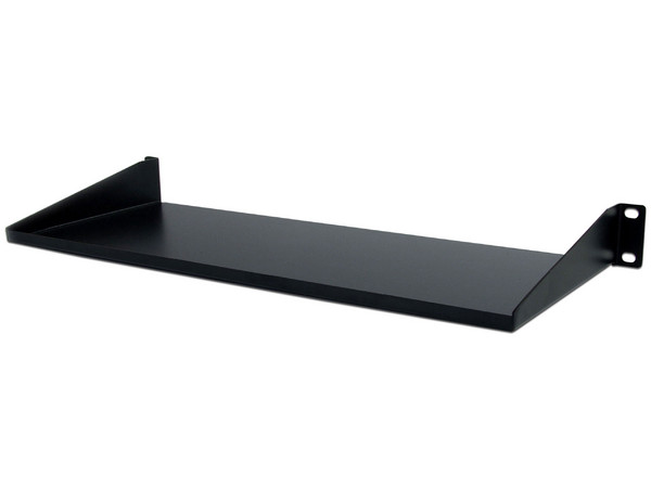 Estante charola fija universal para gabinete rack de servidores 1U con 7 pulgadas de profundidad.