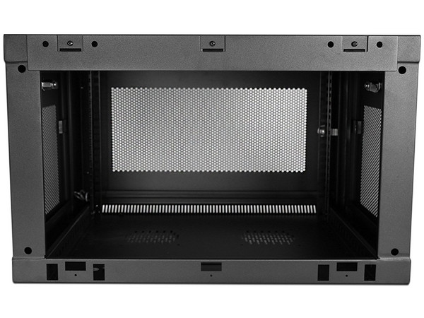 Gabinete Rack de Servidores de 6U para Montaje en Pared, con 16.9 Pulgadas de Profundidad