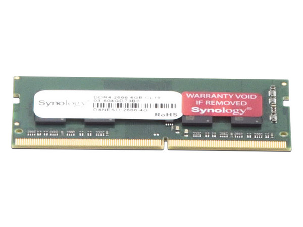 Módulo de Memoria RAM D4NESO26664G de 4GB para Equipos Synology.