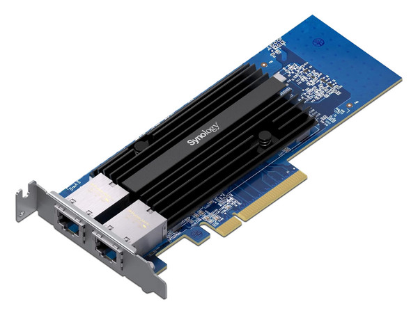 Tarjeta de Red Synology E10G30-T2, 10GBASE-T de 10 GbE con dos puertos para sistemas Synology, PCIE 3.0 x8.