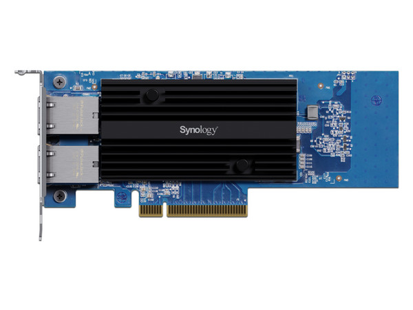Tarjeta de Red Synology E10G30-T2, 10GBASE-T de 10 GbE con dos puertos para sistemas Synology, PCIE 3.0 x8.