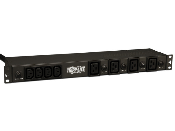 PDU Barra multicontactos de 12 salidas (16 C13 y 4 C19) para montaje en 1U, Enchufes NEMA L6-30P.