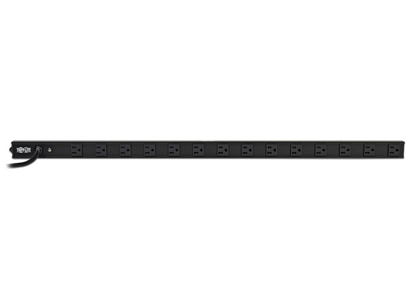 PDU multicontacto Tripplite PDUV15 de 14 5-15/20R, conexiones para montaje en rack.