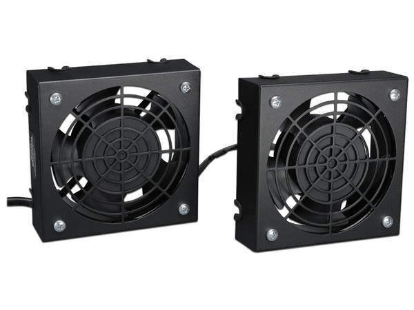 Panel de 2 ventiladores SmartRack de Techo TrippLite, clavija 5-15P.
