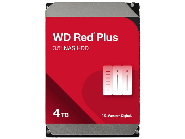 Disco Duro Western Digital Red Plus de 4TB, 3.5
