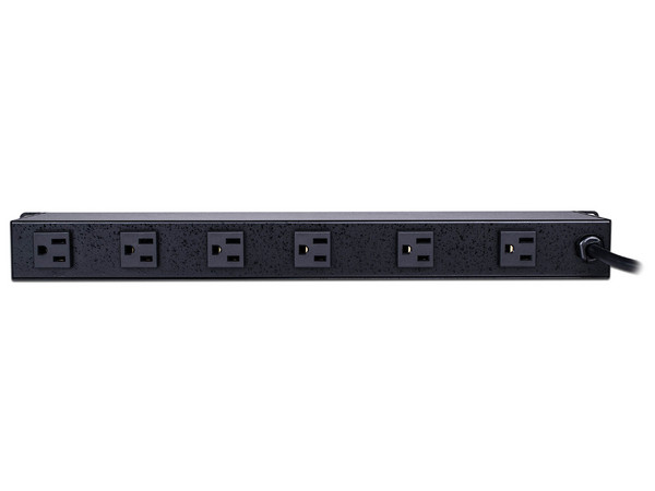 Protector de Voltaje 15A 120V 1800J, 12 Salidas, Conector NEMA 5-15.