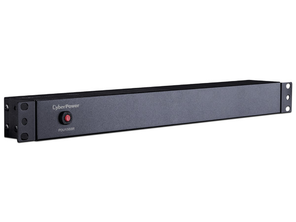PDU CyberPower PDU15B8R, Con 8 Tomas NEMA 5-15R Traseras, 1UR, 15 Amp, 120 Vca.
