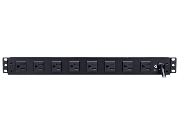PDU CyberPower PDU15B8R, Con 8 Tomas NEMA 5-15R Traseras, 1UR, 15 Amp, 120 Vca.