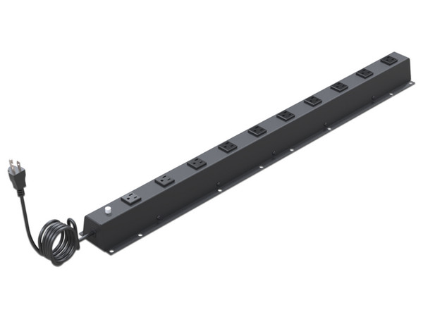 PDU Vertical LinkedPro  TCM-SR19KIT de 10 Contactos NEMA 5-15R, 120Vca/15A, Compatible con Rack EIRL y EIQR. Color Negro