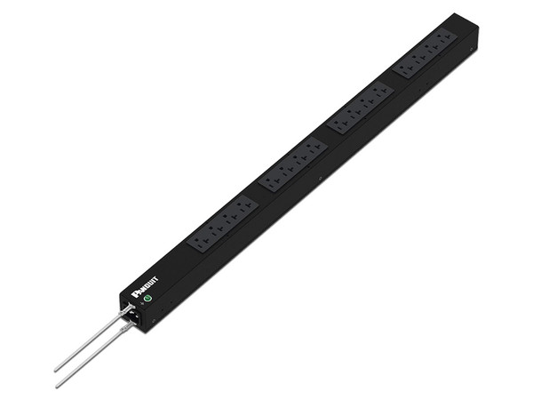 PDU Básico para Distribución de Energía, Enchufe de Entrada NEMA 5-15P, Con 16 Contactos NEMA 5-20R, Instalación Vertical, 120 Vca.