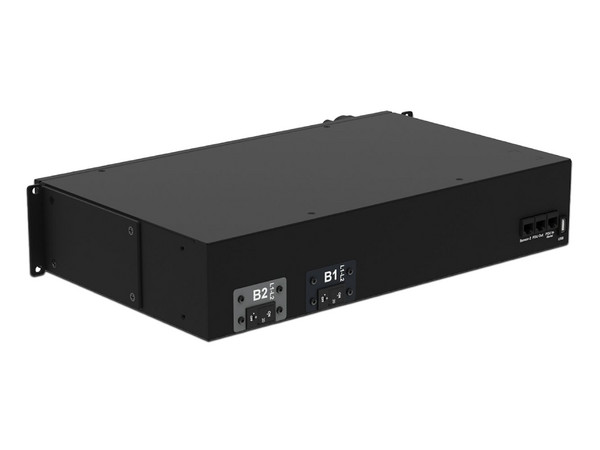 PDU Switchable y Monitoreable Panduit P16E19M para Distribución de Energía, Enchufe de entrada NEMA L6-30P, 12 Salidas C13 y 4 Salidas C19, 208 Vca, 30 Amp.