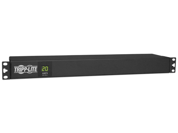 PDU multicontacto Tripplite PDUMH20 de (12) 5-15/20R, conexiones para montaje en rack.