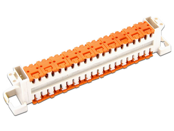 Módulo de Conexión 3M QCS 2810-B de 10 pares, Termoplástico.