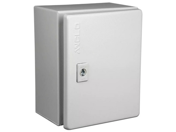 Gabinete de Acero Anclo G4A-302515-UL con Platina y Certificado UL, Protección NEMA 4 e IP66.