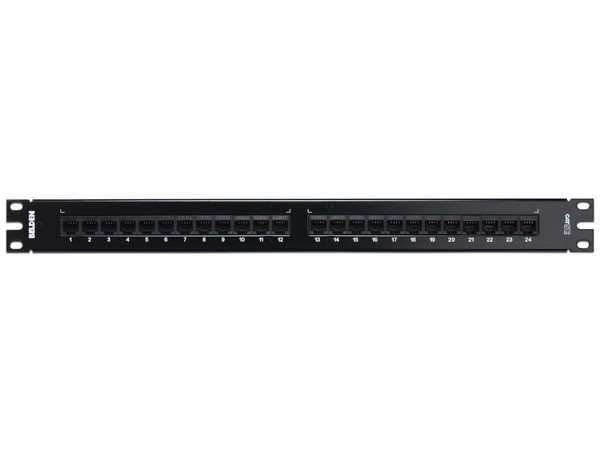 Panel de Parcheo Belden Cat5e 24 puertos, UTP, 1U