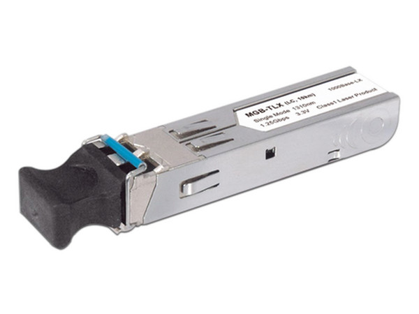 Transceptor Planet MGB-LX-V2, mini-GBIC SFP 1G, LC Dúplex para fibra monomodo, 20km.