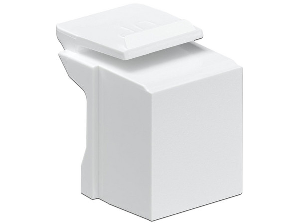 Coomscape 41084-0BW Conector Modular Ciego, QuickPort Color, Blanco.