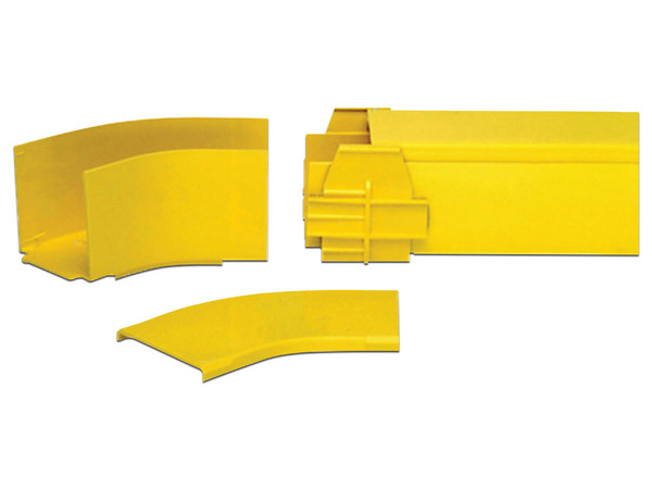 Kit de codo horizontal CommScope, Color Amarillo.