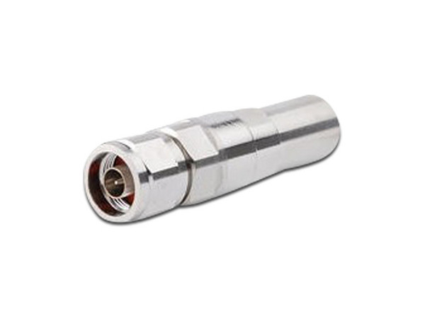 Conector Tipo N Macho CommScope L4TNM-PSA para Cable LDF4-50A, Color Plateado.