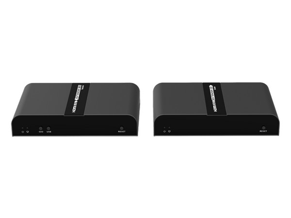Kit de Extensor KVM Epcom TT671KVM, Resolución 4K, hasta 70 metros de transmisión, HDMI, USB 2.0, RJ-45.