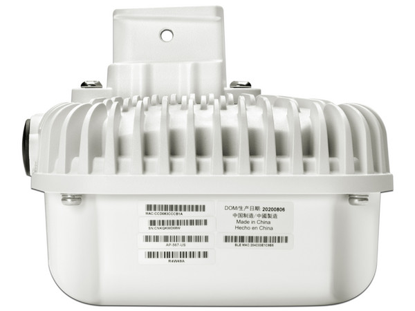 Access Point Aruba AP-567, Doble banda hasta 1774 Mbps, Wireless AX (Wi-Fi 6), PoE.