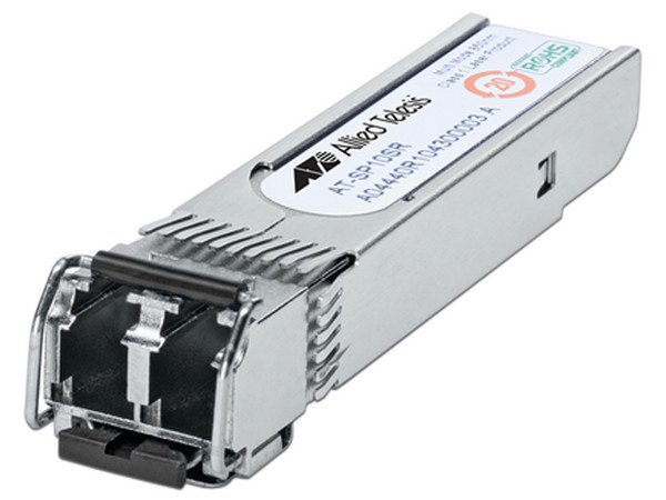 Módulo Transceptor Allied Telesis SP10SR, MiniGbic SFP+, Multimodo 10G-SR, hasta 300m, Conector LC dual.