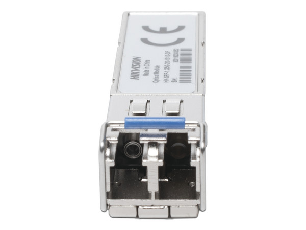 Transceptor de Fibra Óptica SFP Hikvision Mini GBIC, Monomodo, Conector LC, hasta 20km.