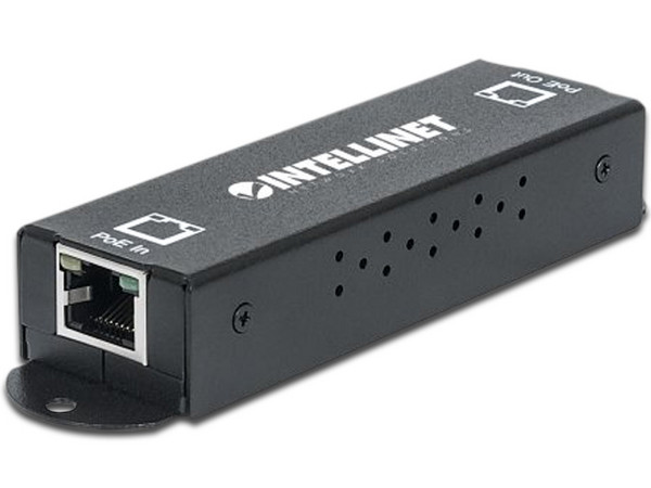 Repetidor extensor de PoE+ de alta potencia Gigabit con 1 puerto RJ45 10/100/1000 Mbps para 48V