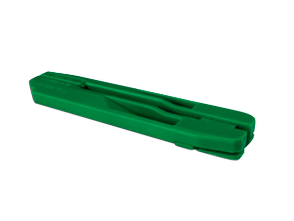 Sujetador plástico para fibra óptica SBE TECH, con cortadora para fibra mariposa y conector SC, UPC y APC.