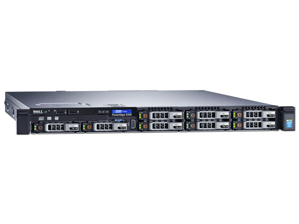 Servidor DELL PowerEdge R330:
Procesador Intel Xeon E3-1220 v5 (3.0 GHz),
Memoria RAM 8 GB, Disco Duro de 1TB,
DVD+/-RW, Red Broadcom BCM5720,
No incluye S.O.