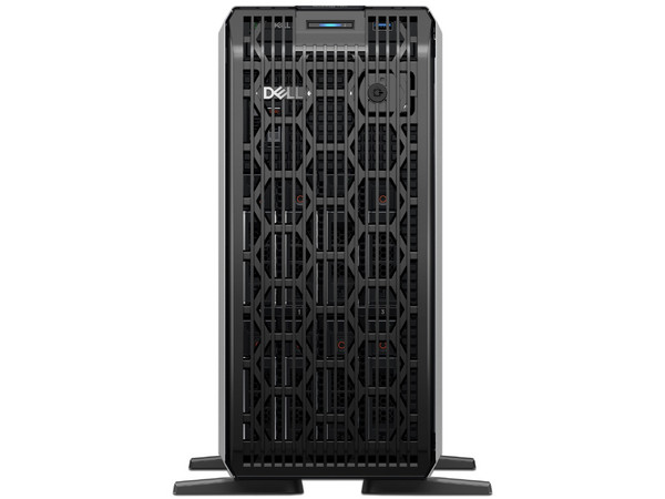 Servidor DELL PowerEdge T360: 
Procesador Intel Xeon 6357P (hasta 5.4 GHz), 
Memoria de 16GB DDR5, 
SSD de 480GB, 
Controlador RAID H755,
S.O. No Incluido. Color Plateado.