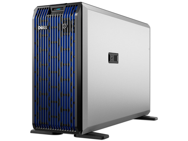 Servidor DELL PowerEdge T360: 
Procesador Intel Xeon 6357P (hasta 5.4 GHz), 
Memoria de 16GB DDR5, 
SSD de 480GB, 
Controlador RAID H755,
S.O. No Incluido. Color Plateado.