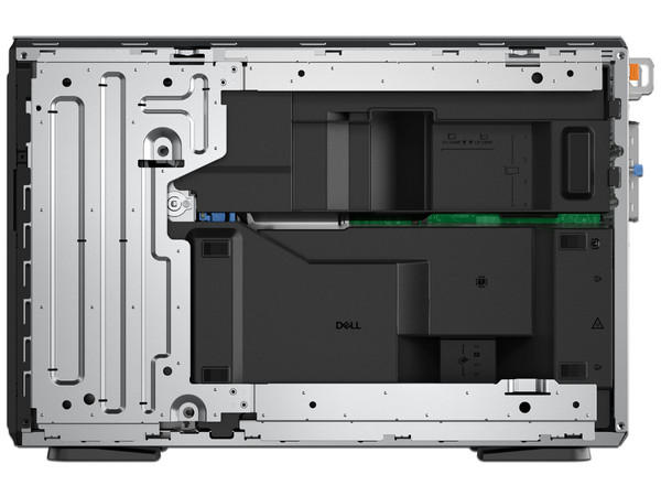 Servidor DELL PowerEdge T360: 
Procesador Intel Xeon 6357P (hasta 5.4 GHz), 
Memoria de 32GB DDR5, 
HDD de 2TB, 
Controlador RAID H755,
S.O. No Incluido. Color Plateado.