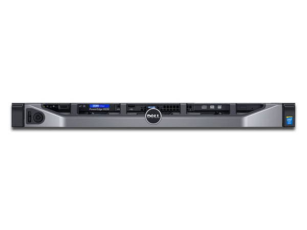 Servidor DELL PowerEdge R230: Procesador Intel Xeon E3-1220 v6 (3.0 GHz), Memoria RAM 8 GB DDR4, Disco Duro de 1TB, No incluye S.O.