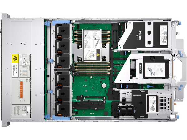 Servidor DELL PowerEdge R570:
Procesador Intel Xeon 6511P (hasta 4.2 GHz),
Memoria 32GB DDR5, 
Almacenamiento SSD de 480GB,
S.O. No Incluye.