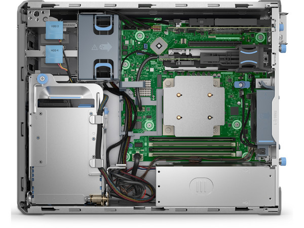 Servidor DELL PowerEdge T160, 
Procesador Intel Xeon 6333P (hasta 5.2GHz), 
Memoria RAM de 16GB DDR5, Almacenamiento de 2x480GB SSD, 
S.O. No Incluye.